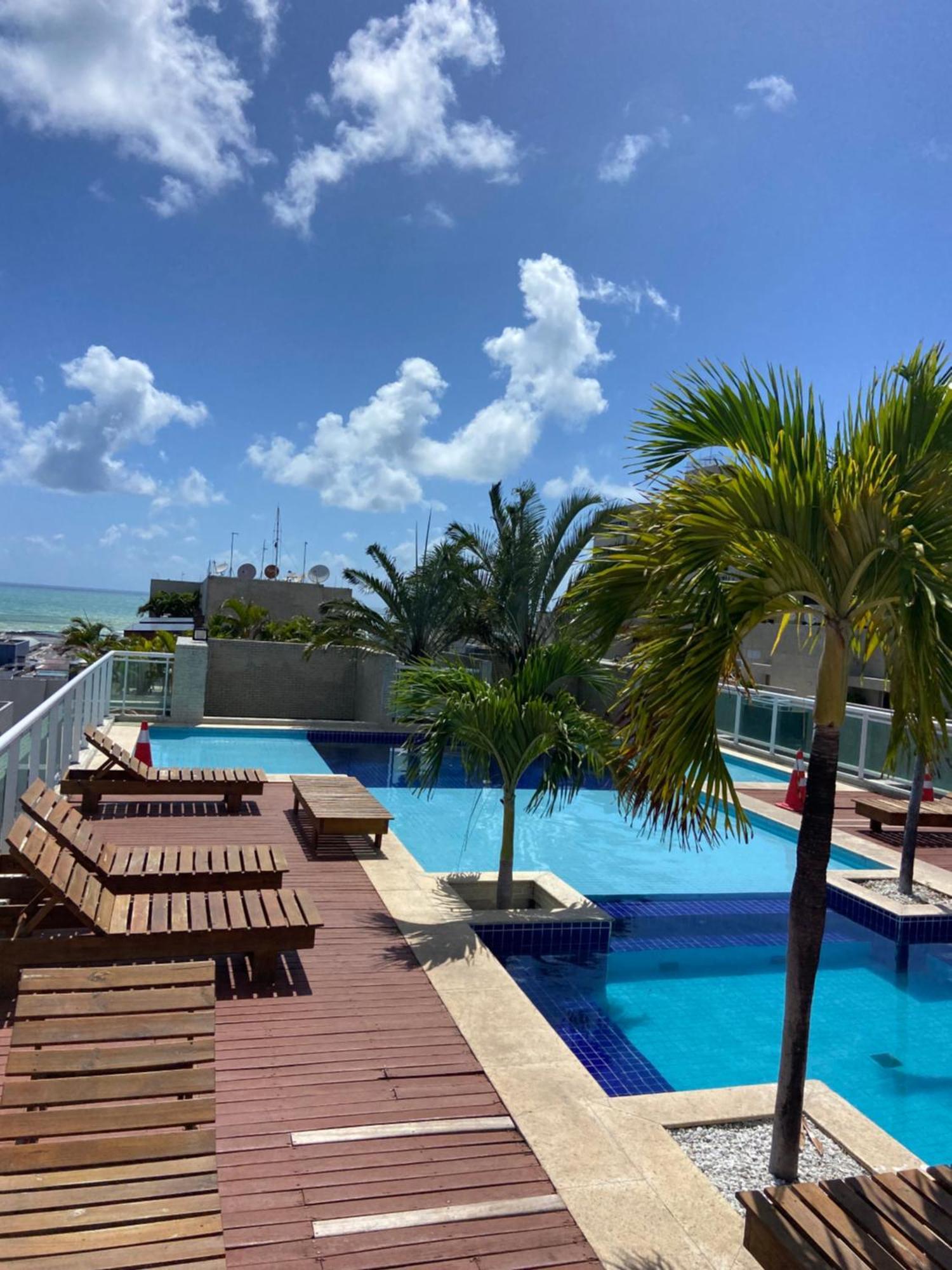 Edf Jtr- Aptos Com Varanda I Piscina Cobertura Maceió Extérieur photo